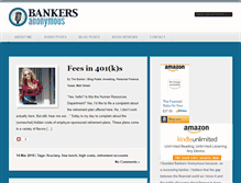 Tablet Screenshot of bankers-anonymous.com